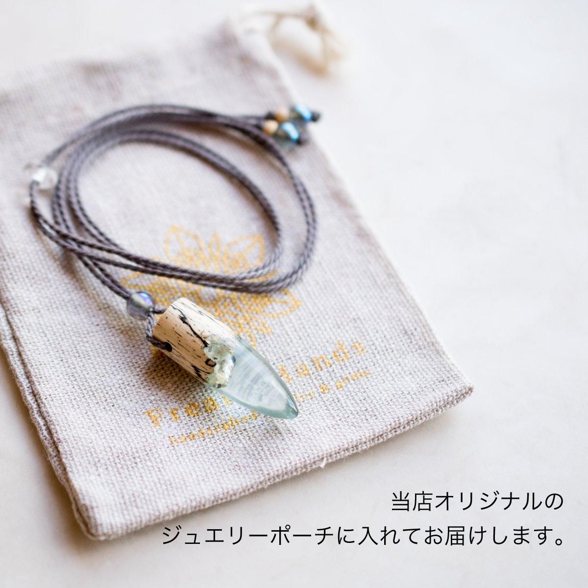 ウッドレジンネックレス(Bullet) | 天然木とレジンの個性的な