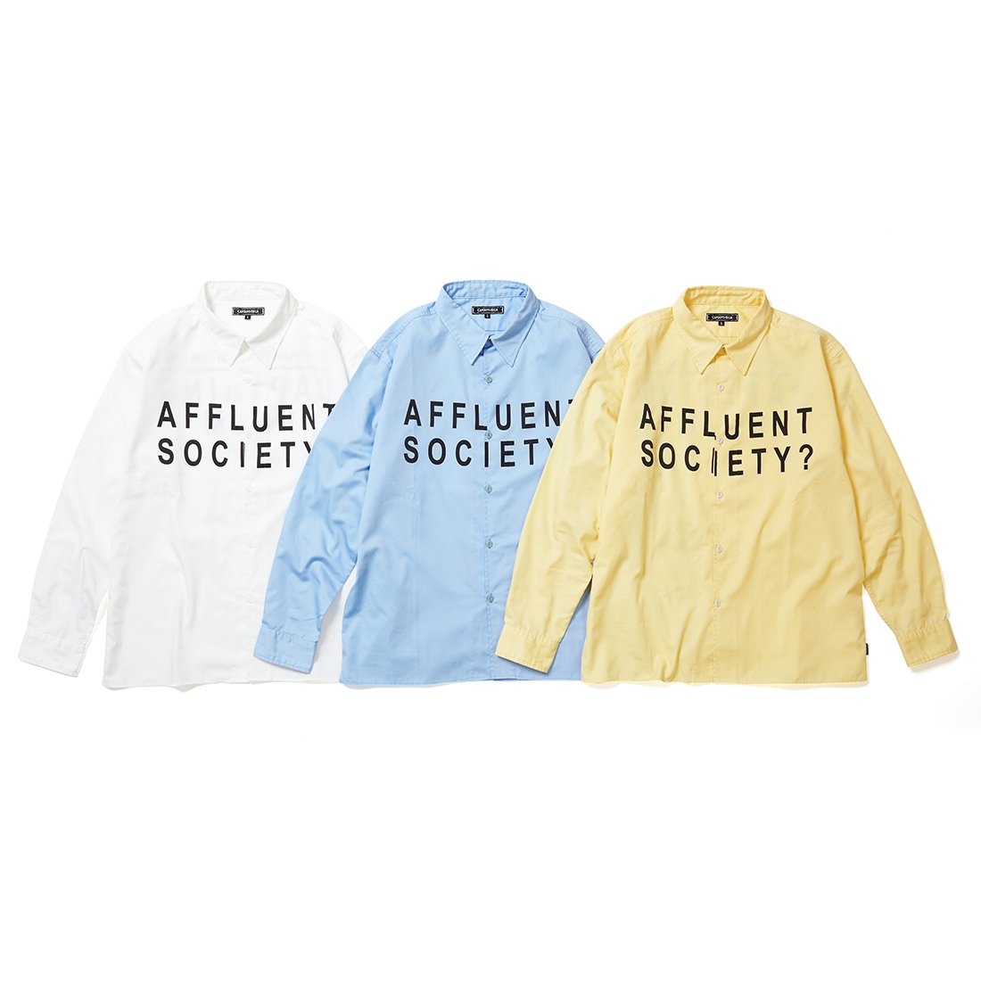 CAPTAINS HELM #AFFLUENT SOCIETY WORK SHIRTS - CAPTAINS HELM WEB STORE