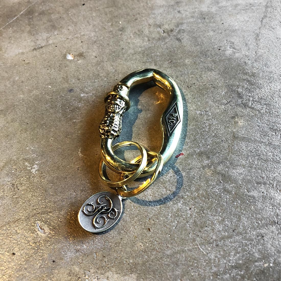 PEANUTS & Co.#PEANUTS CARABINER -Brass