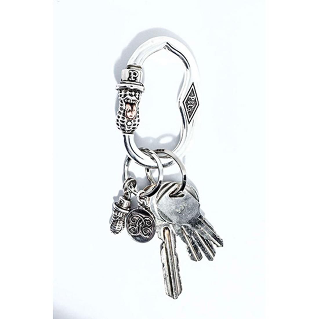 PEANUTS & Co. #PEANUTS CARABINER -Silver - CAPTAINS HELM WEB STORE