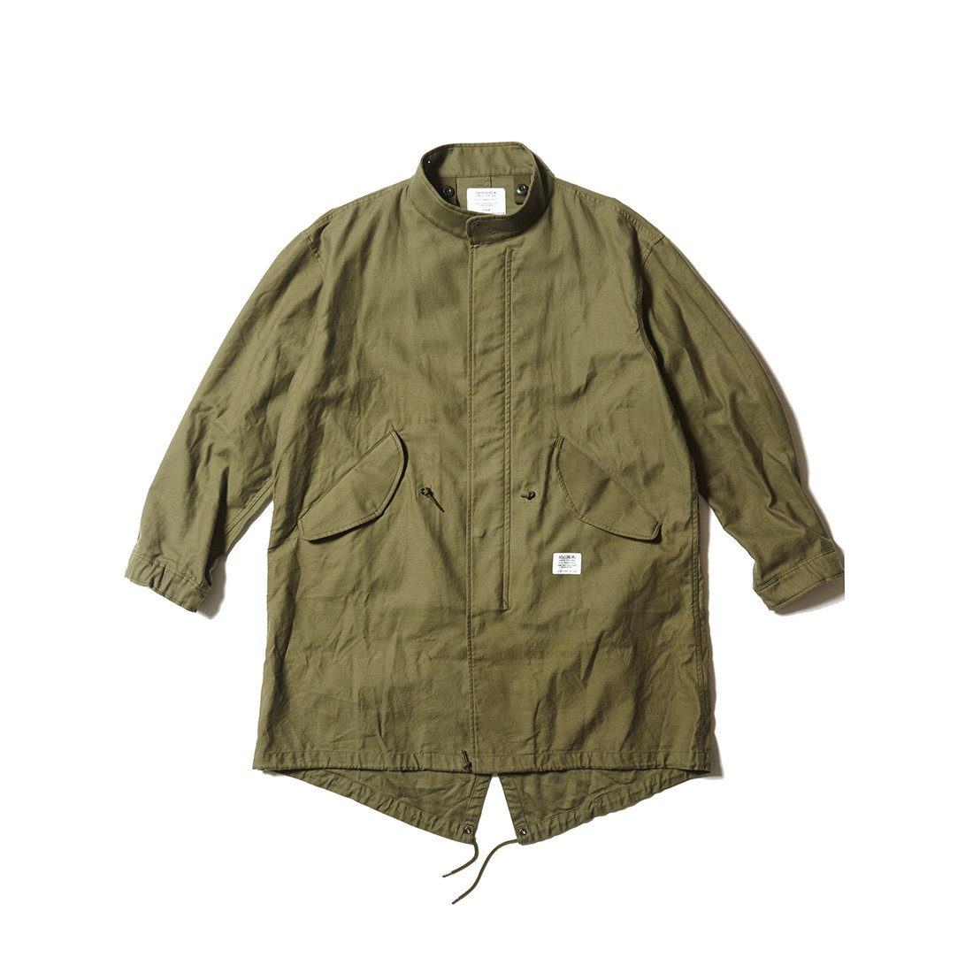 CAPTAINS HELM#FISH TAIL MILITARY JKT -SOLID