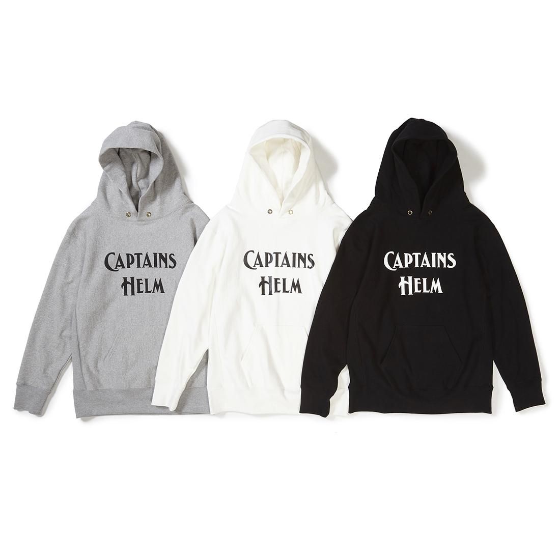 CAPTAINS HELM #LOGO AUTHENTIC HOODIE - CAPTAINS HELM WEB STORE