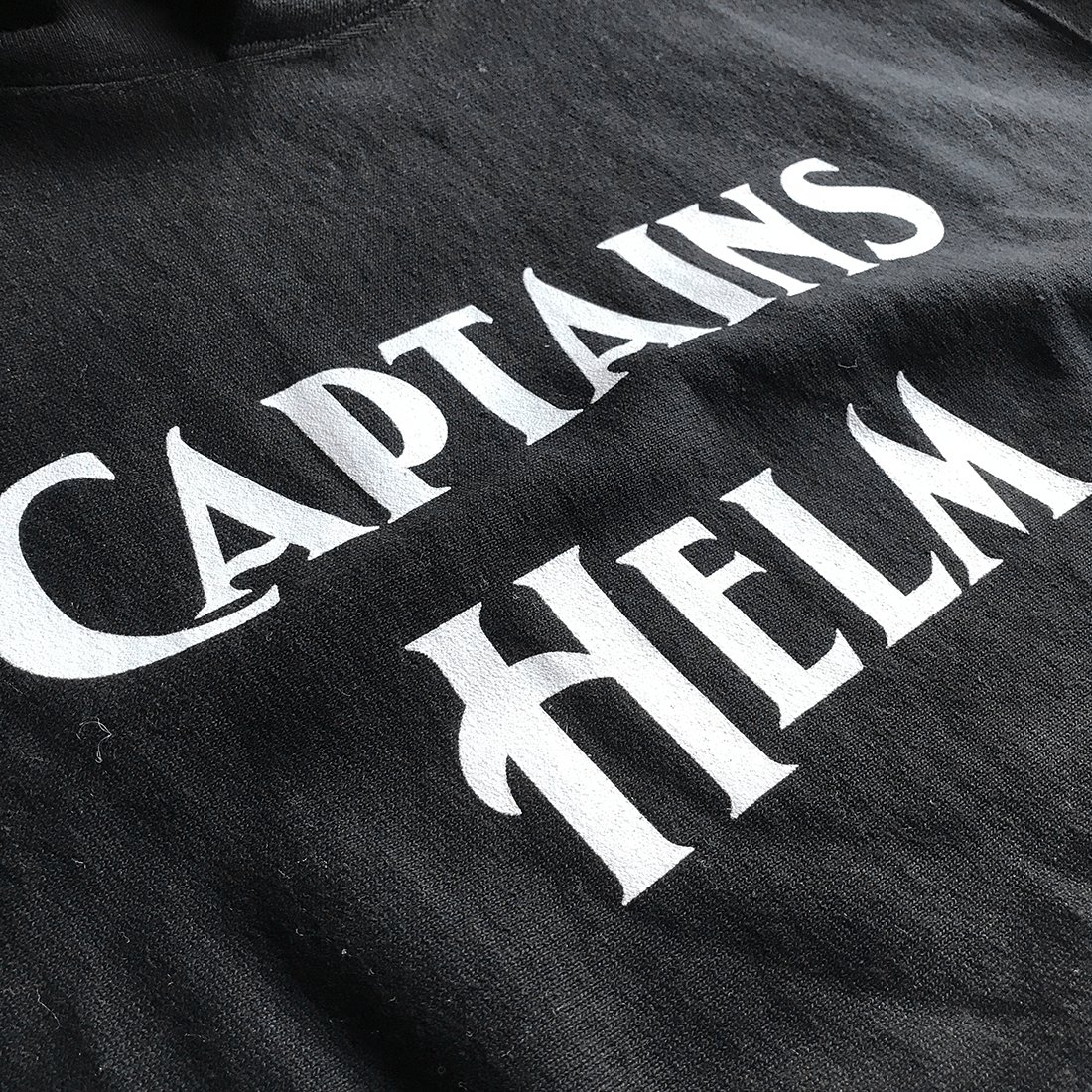 CAPTAINS HELM #LOGO AUTHENTIC HOODIE - CAPTAINS HELM WEB STORE