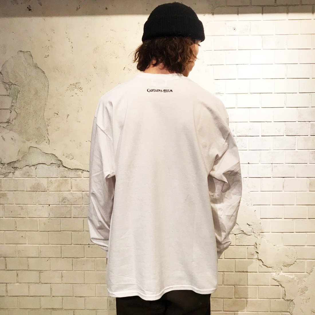 THE RISING SUN COFFEE × CAPTAINS HELM #TRSC L/S TEE - CAPTAINS