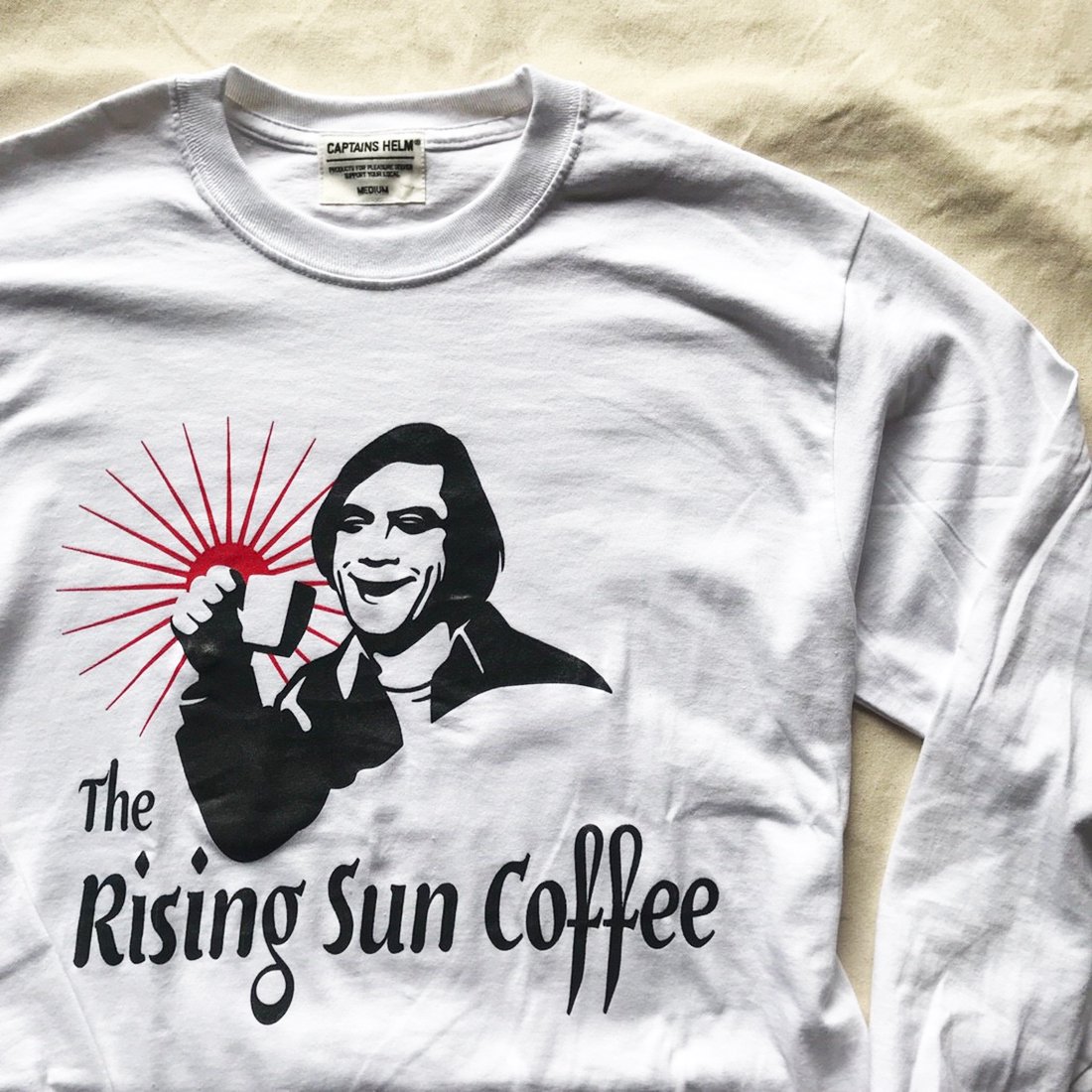 THE RISING SUN COFFEE × CAPTAINS HELM #TRSC L/S TEE - CAPTAINS ...