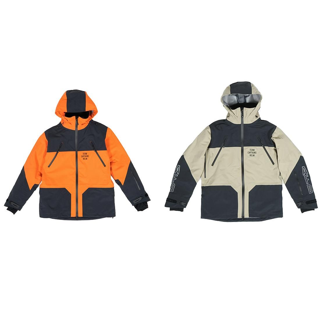 AFD ICEGEAR MOCK JACKET navy スノーボードウェア - ウエア/装備(男性用)