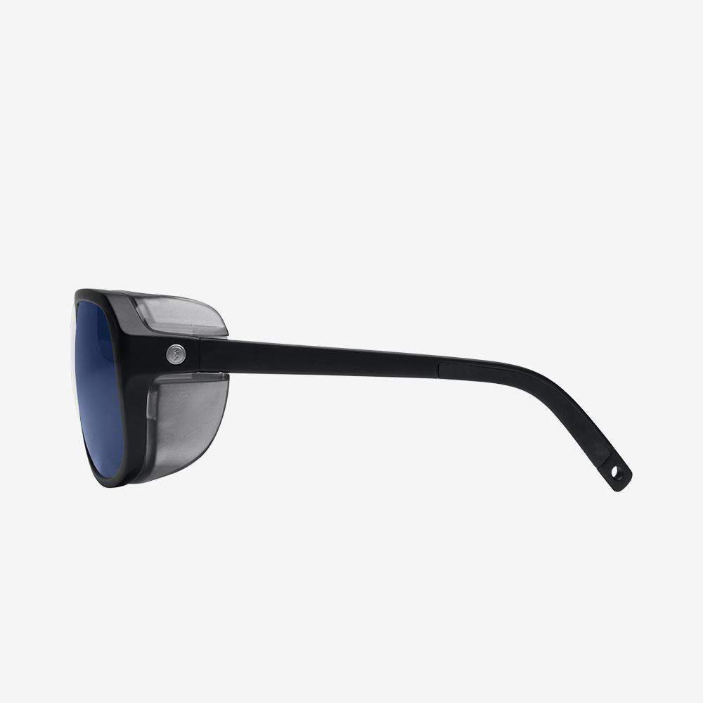 ELECTRIC #STACKER -MATTE BLACK/OHM BLUE POLARIZED - CAPTAINS HELM WEB STORE