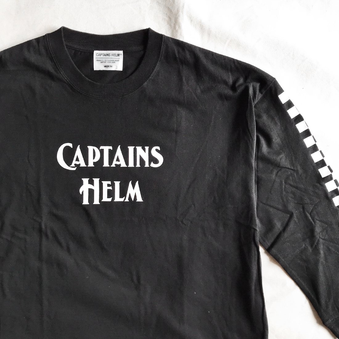 CAPTAINS HELMCAPTAINS HELM #CHECKER L/S TEE - Tシャツ/カットソー