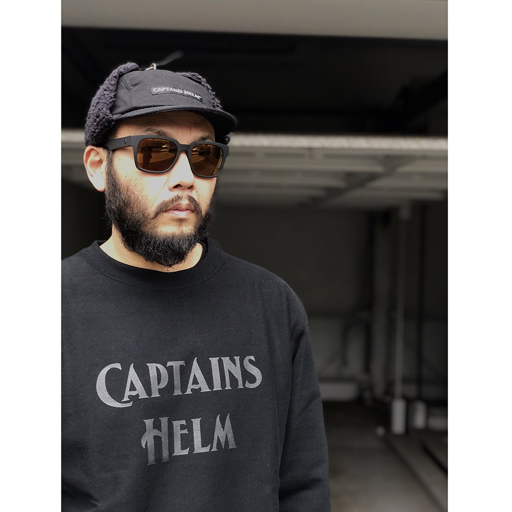 CAPTAINS HELM #LOGO CREW SWEAT -Holiday Limited - CAPTAINS