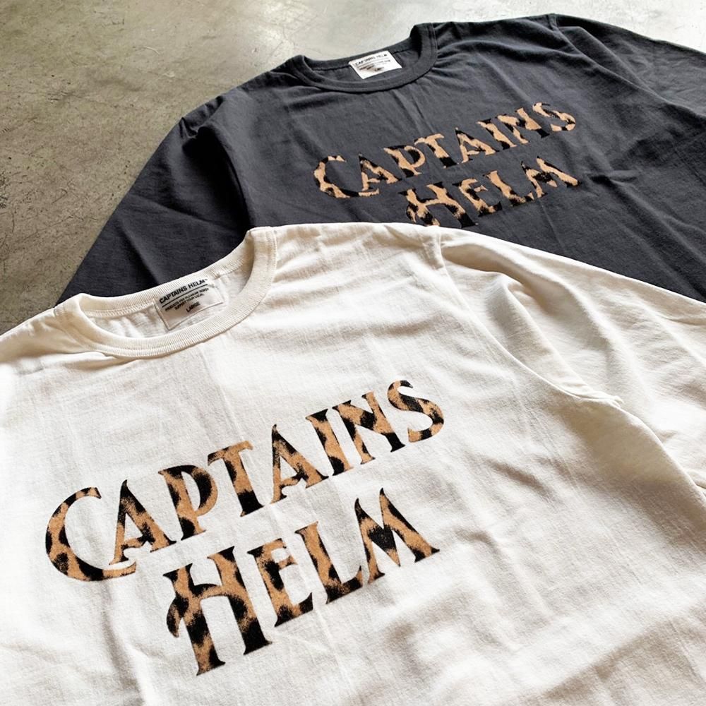 期間限定30％OFF! HELM ITEM】CAPTAINS YEAR NEW 2020 #LEOPARD TEE L/S LOGO トップス