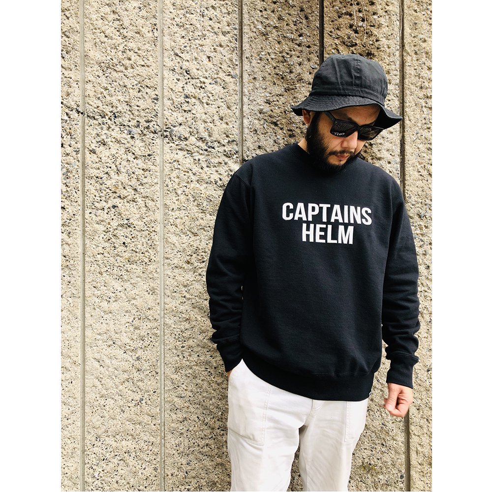 CAPTAINS HELM #3D LOGO CREW SWEAT3D - スウェット