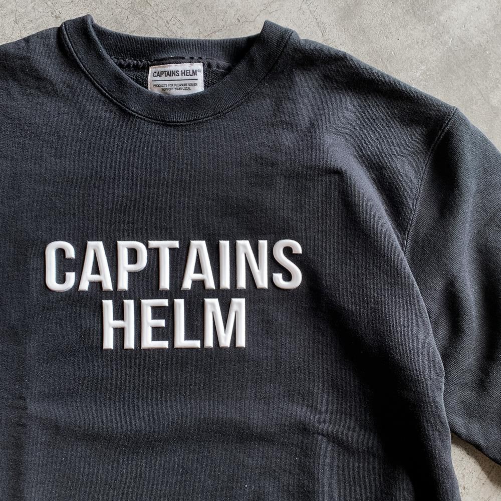 CAPTAINS HELM #3D LOGO CREW SWEAT3D - スウェット