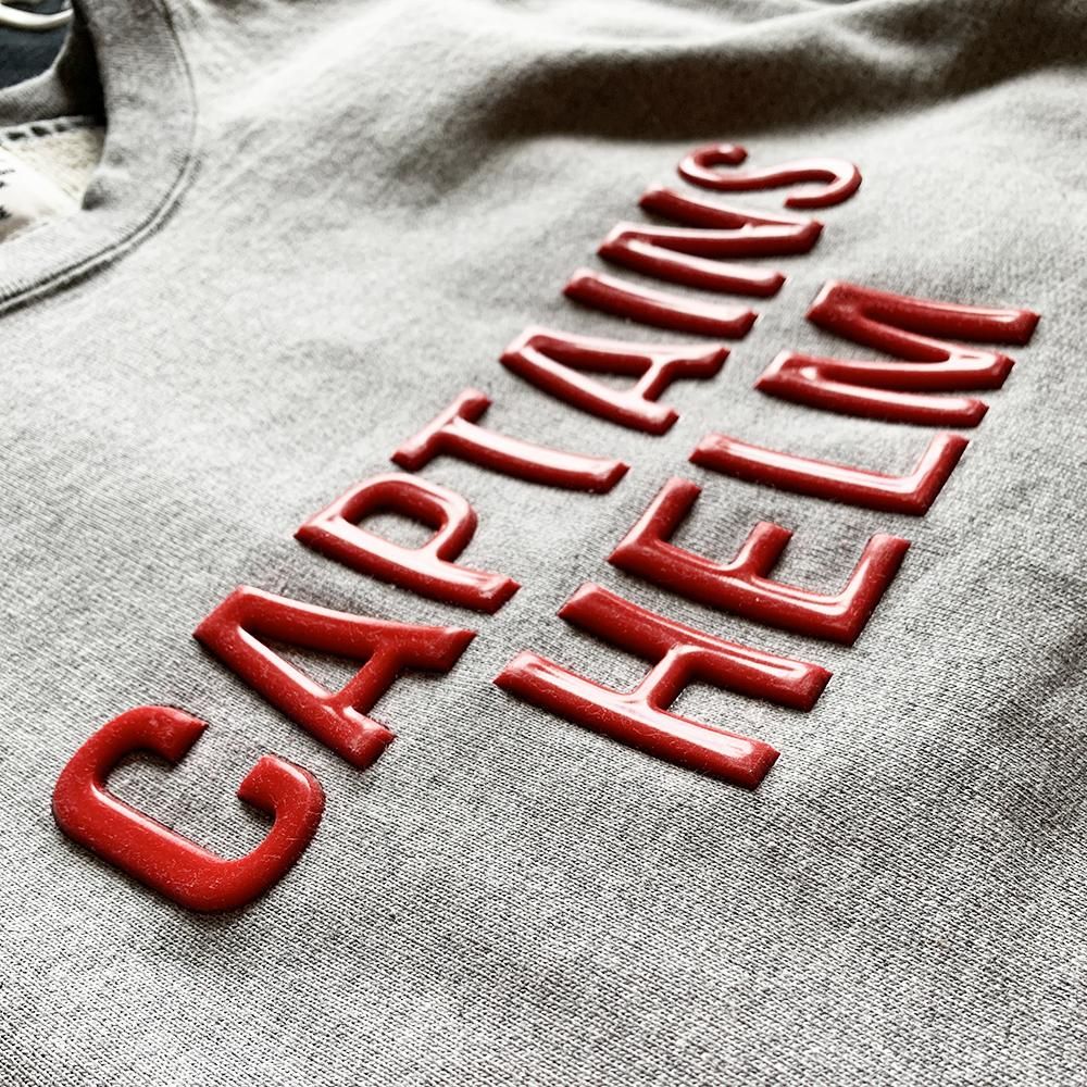 CAPTAINS HELM #3D LOGO CREW SWEAT - CAPTAINS HELM WEB STORE