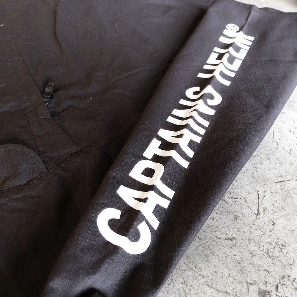 GRIP SWANY × CAPTAINS HELM #FIREPROOF PONCHO -BLACK - CAPTAINS