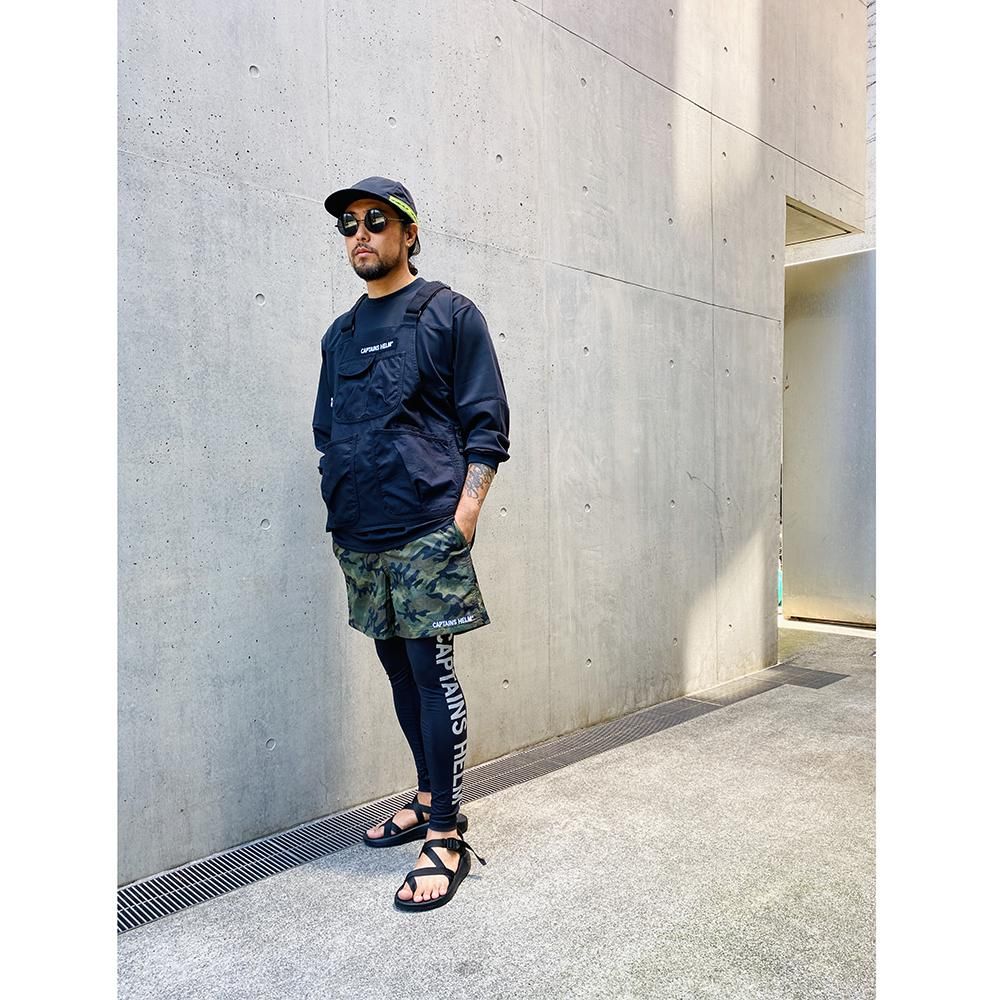 GRIP SWANY × CAPTAINS HELM #FIREPROOF APRON VEST -BLACK - CAPTAINS 