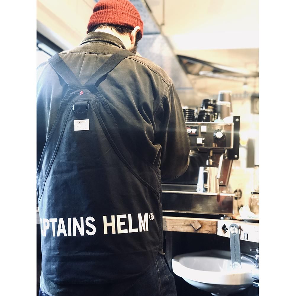 GRIP SWANY × CAPTAINS HELM #FIREPROOF APRON VEST -BLACK