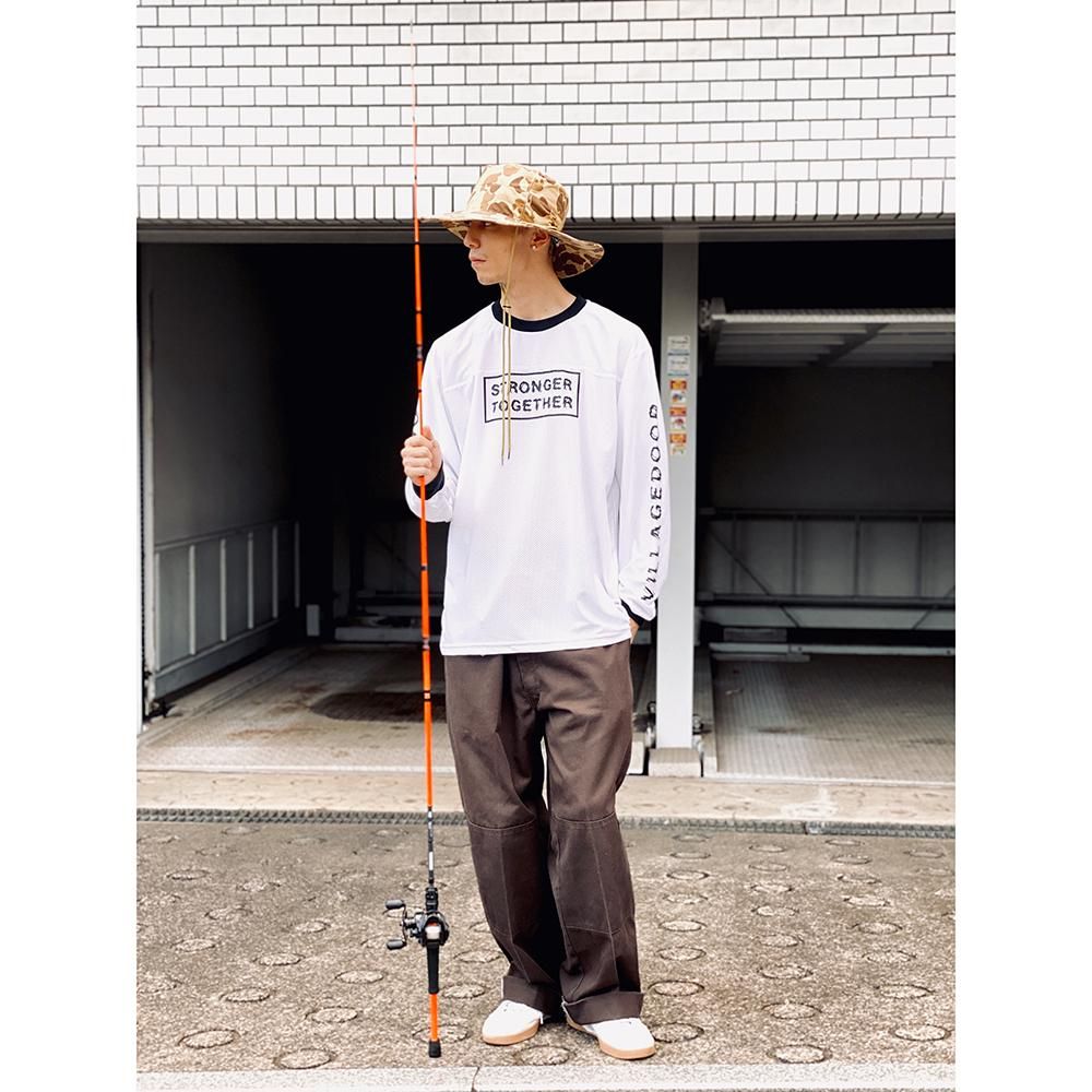 Villagedoor × CAPTAINS HELM #FISHING SUN-GUARD MESH L/S TEE 