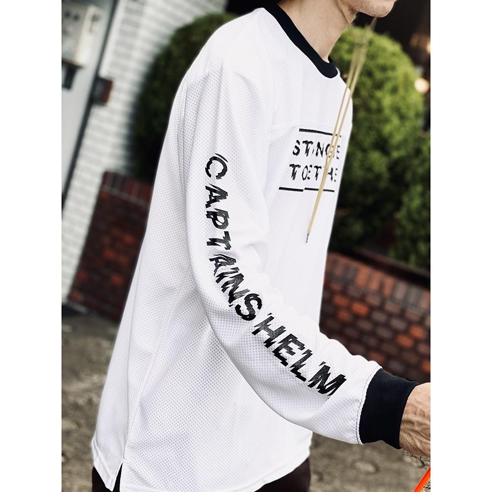 CAPTAINS HELM CHECKER L S TEE キャプテンズヘルム - Tシャツ