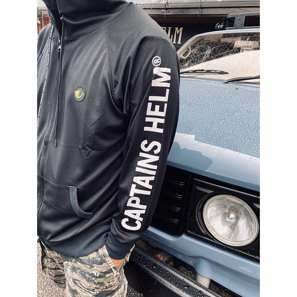 CHALLENGER × CAPTAINS HELM #SUN-GUARD MESH HOODIE - CAPTAINS ...