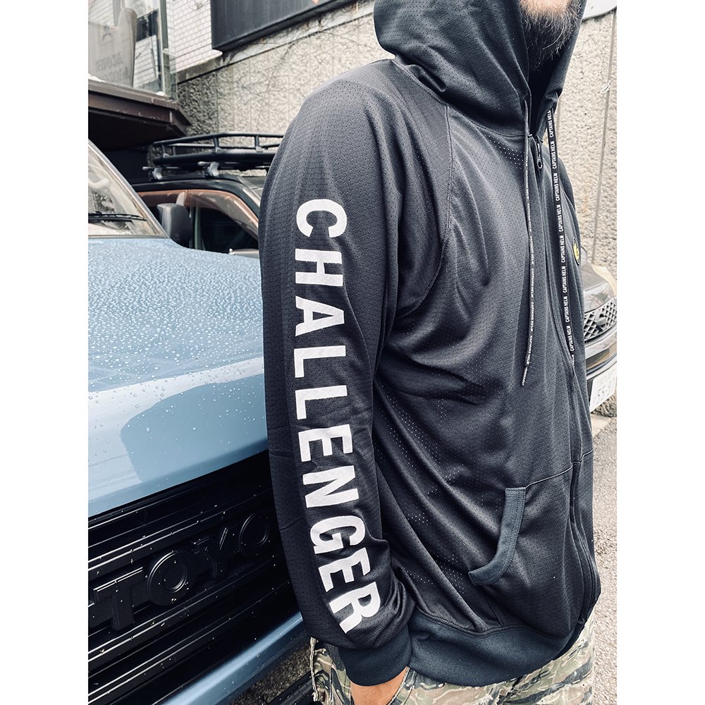 CHALLENGER × CAPTAINS HELM #SUN-GUARD MESH HOODIE - CAPTAINS ...