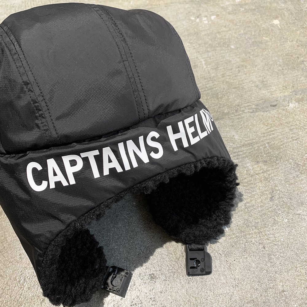CAPTAINS HELM #NYLON BOMBER CAP - CAPTAINS HELM WEB STORE