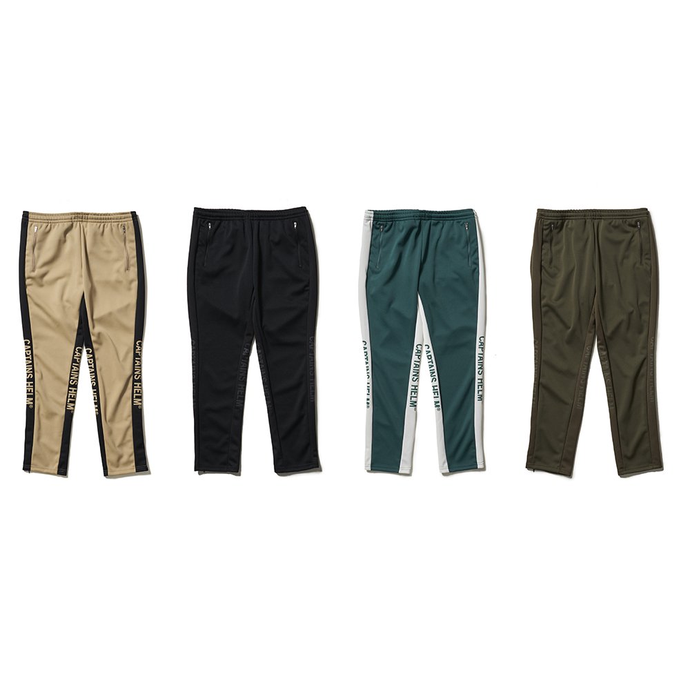 CAPTAINS HELM #SIDE MESH TRACK PANTS - CAPTAINS HELM WEB STORE