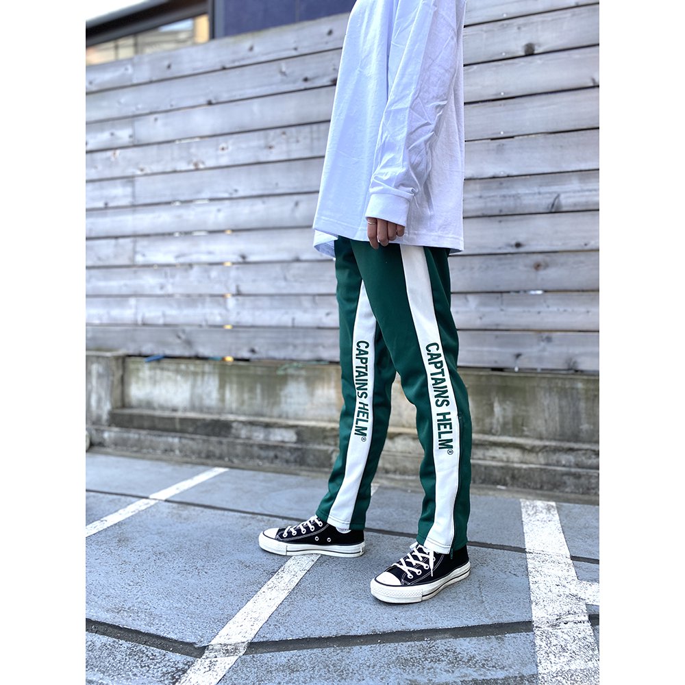 CAPTAINS HELM #SIDE MESH TRACK PANTS - CAPTAINS HELM WEB STORE