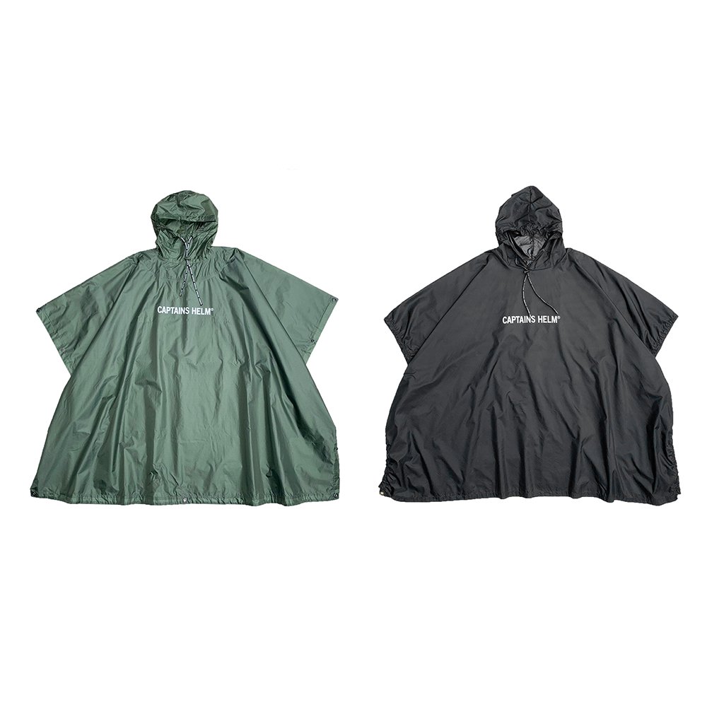 CAPTAINS HELM#MIL-SPEC WATER-PROOF PONCHO