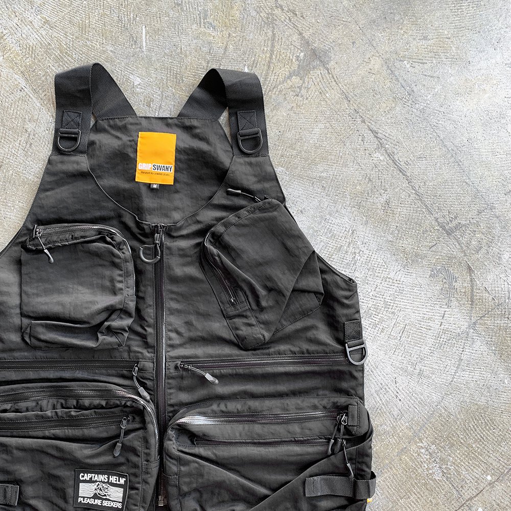 GRIP SWANY × CAPTAINS HELM #FISHING/CAMPING WATER-PROOF VEST 
