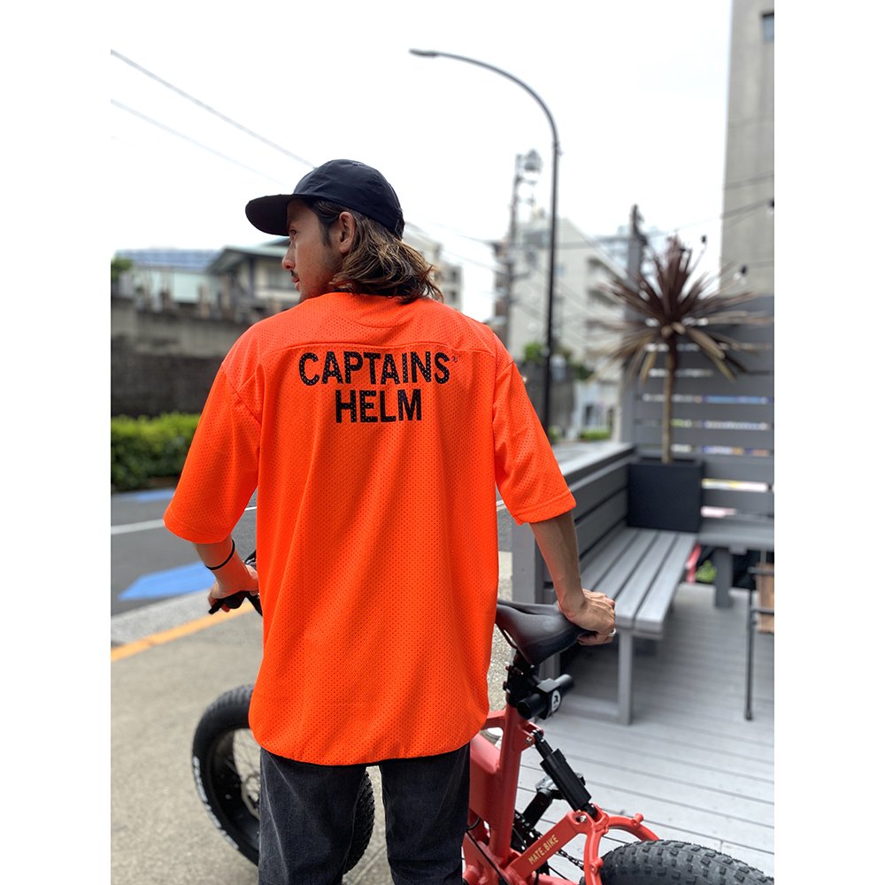 captains helm double mesh tee - トップス