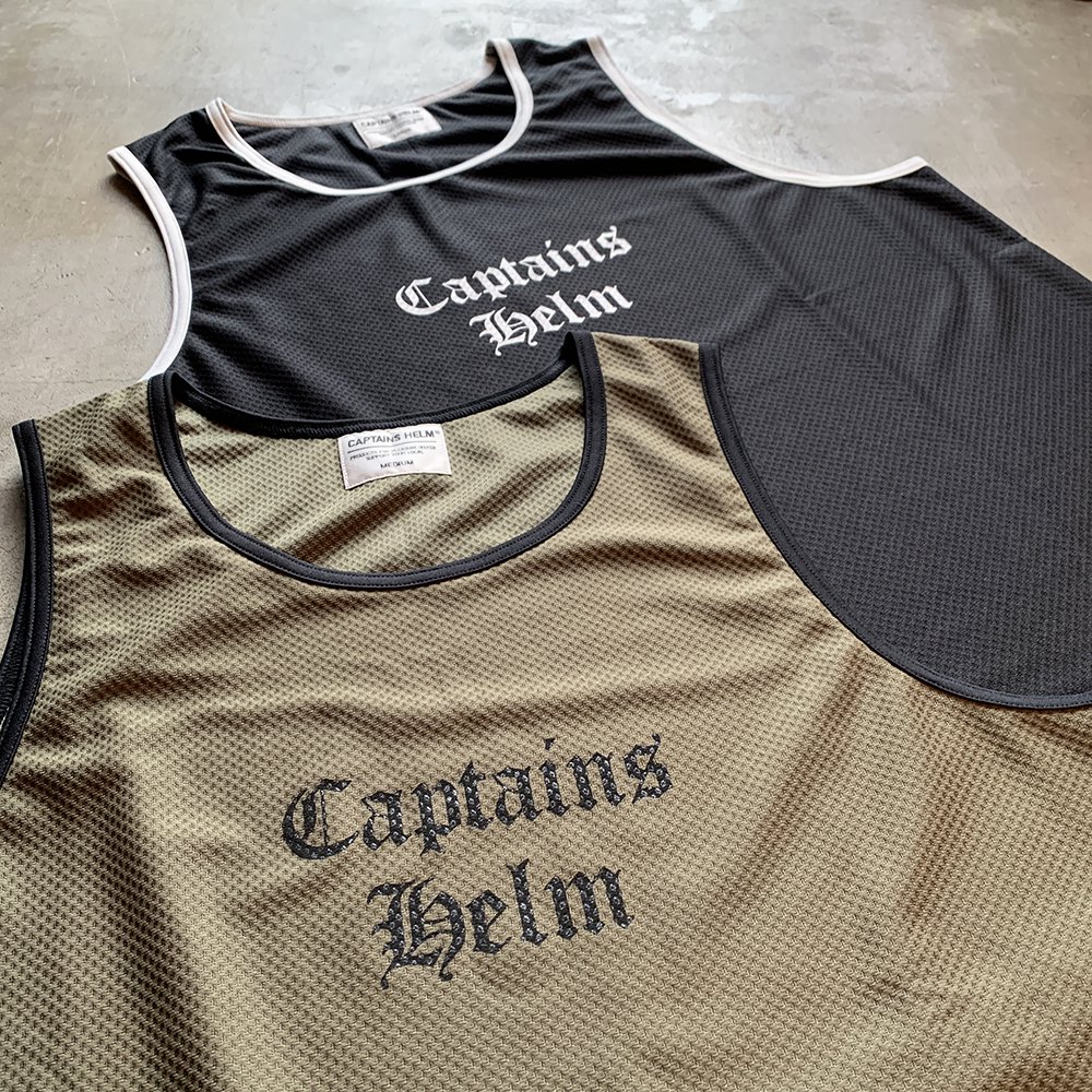 CAPTAINS HELM #LOCAL DOUBLE MESH TANK-TOP - CAPTAINS HELM WEB STORE