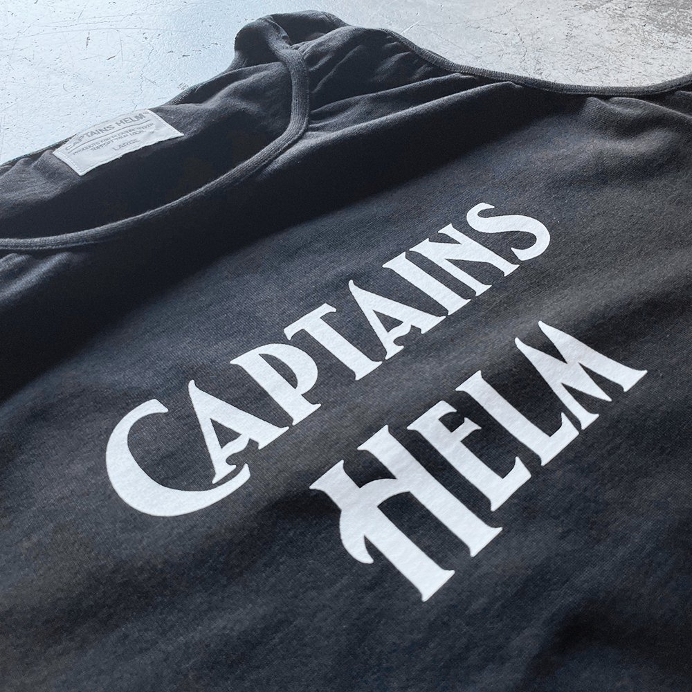 CAPTAINS HELM #LOGO TANK-TOP - CAPTAINS HELM WEB STORE