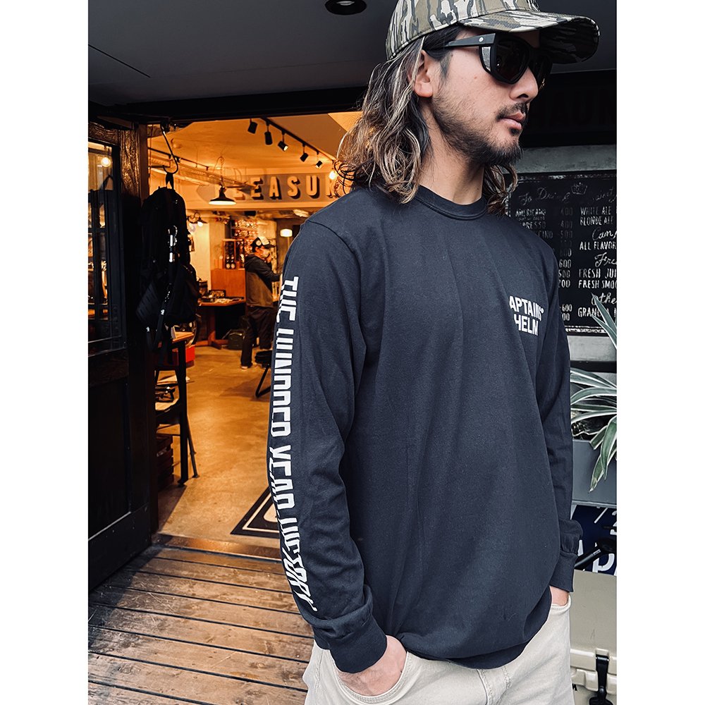 未使用 CAPTAINS HELM × Abu Garcia CHECKER SLEEVE HOODIE Lサイズ ...