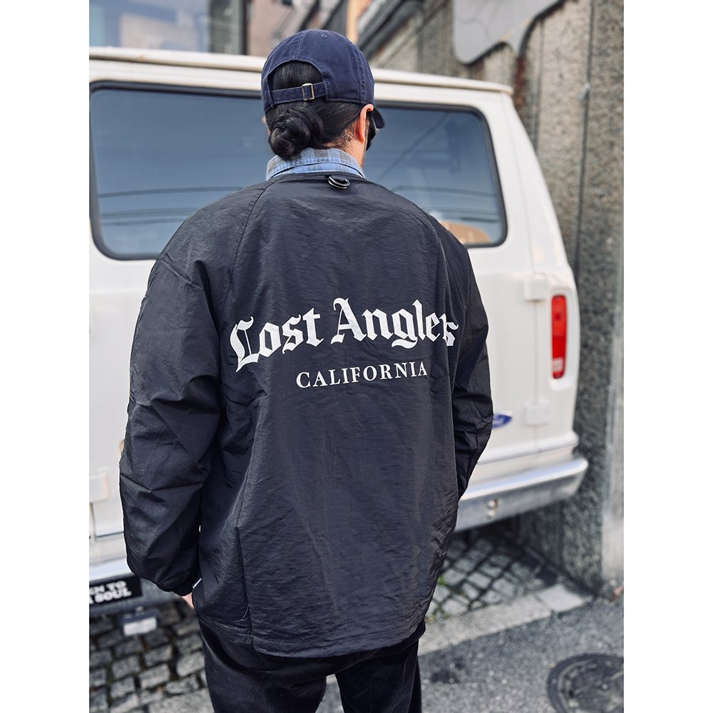 Lost Anglers × CAPTAINS HELM #FISHING COACH JACKET - CAPTAINS HELM