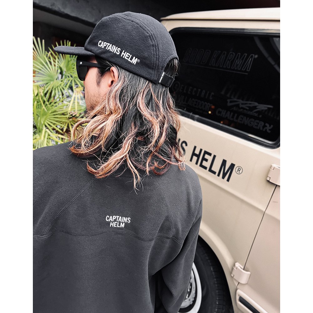 Villagedoor × CAPTAINS HELM #DAILY FLEECE CREW NECK - CAPTAINS