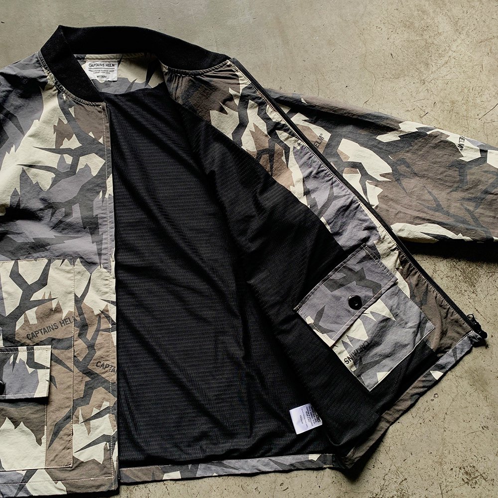 CAPTAINS HELM #CAPTAIN'S CAMO MIL JKT - CAPTAINS HELM WEB STORE