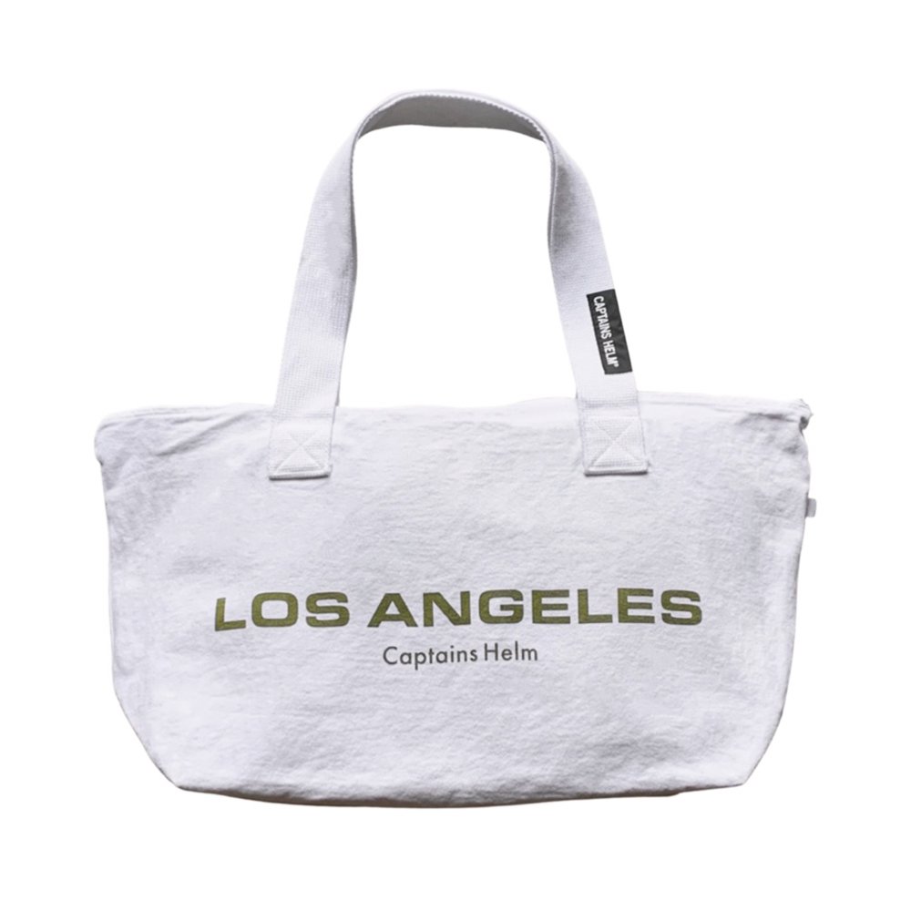 Los Angeles Apparel x CAPTAINS HELM　#LOS ANGELES ZIP-TOTE BAG