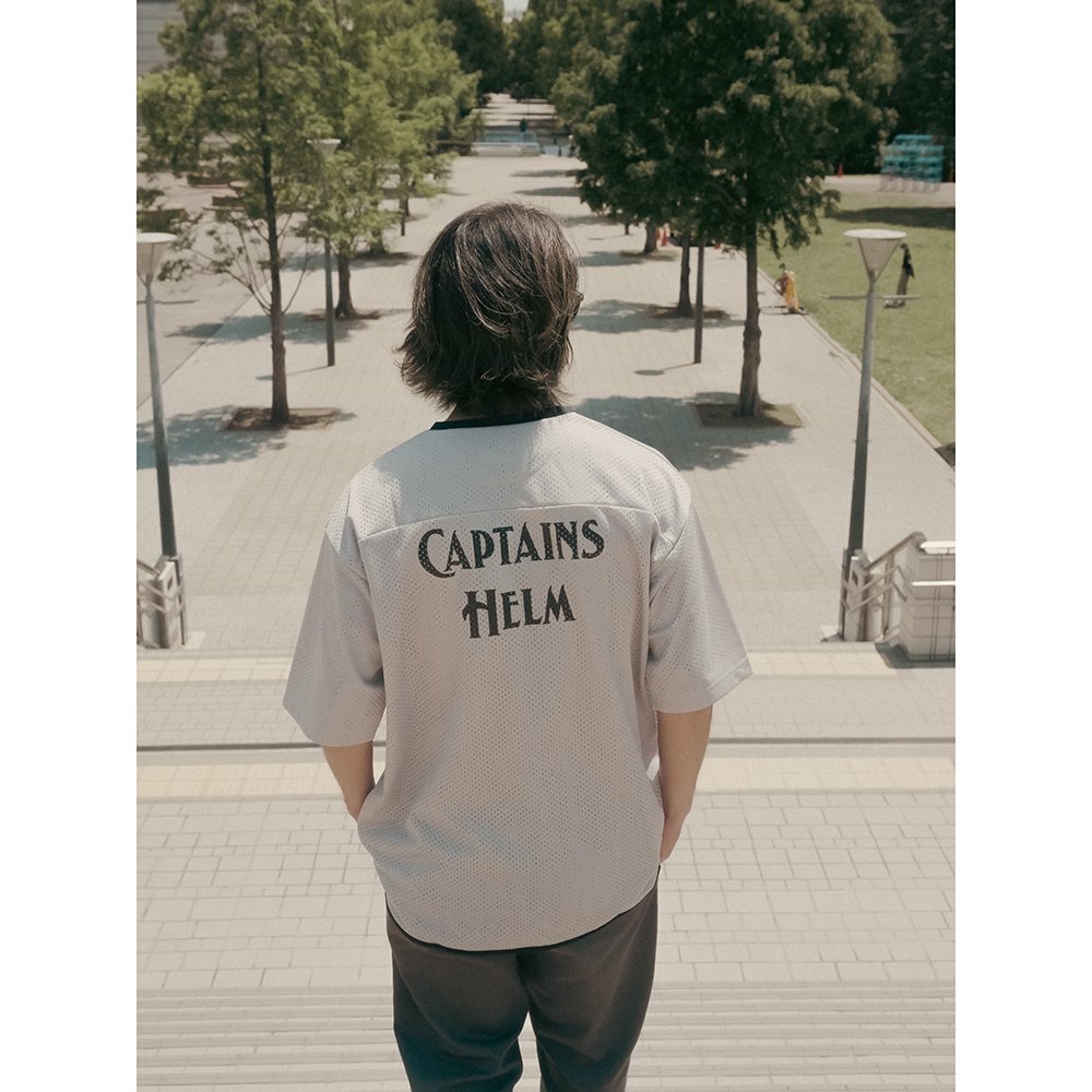 captains helm double mesh tee - トップス