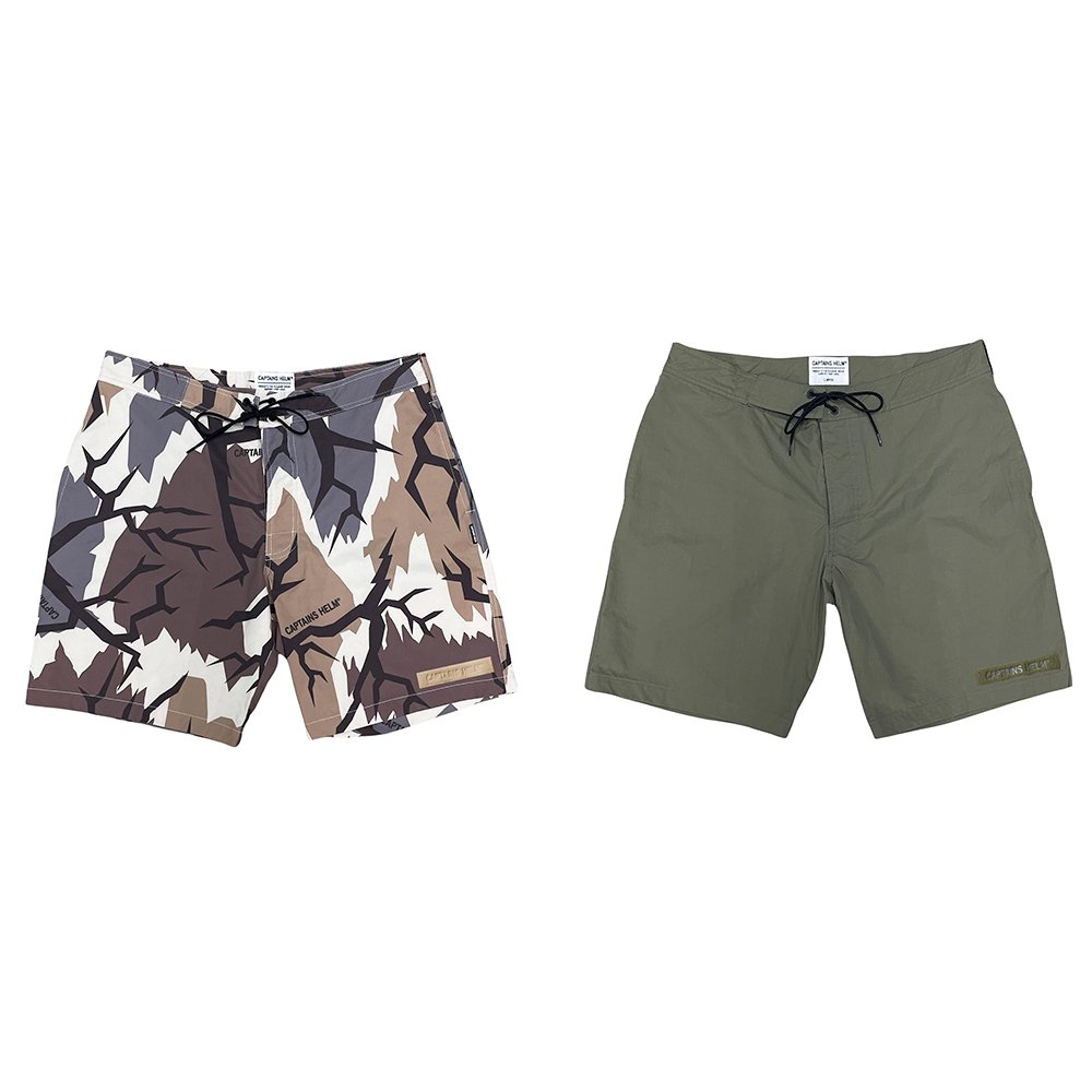 CAPTAINS HELM#MILITARY SURF SHORTS