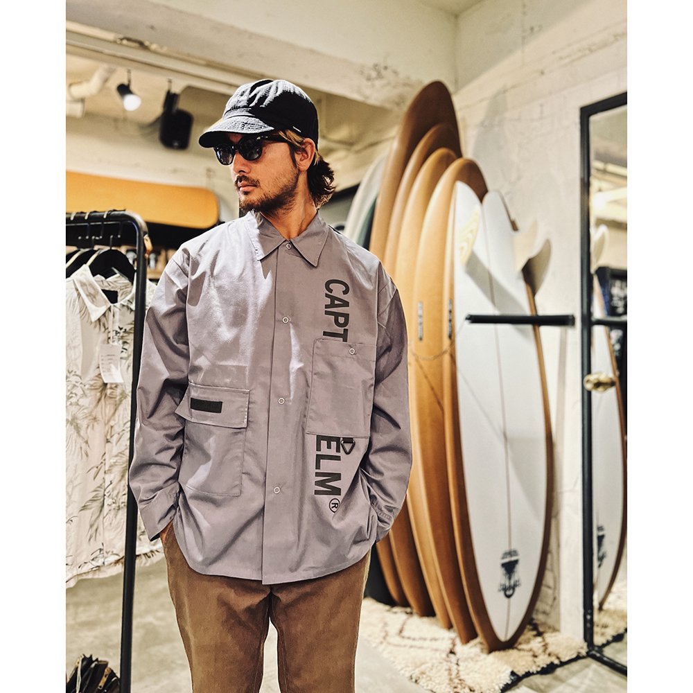 CAPTAINS HELM UTILITY WORK LS SHIRTS - シャツ