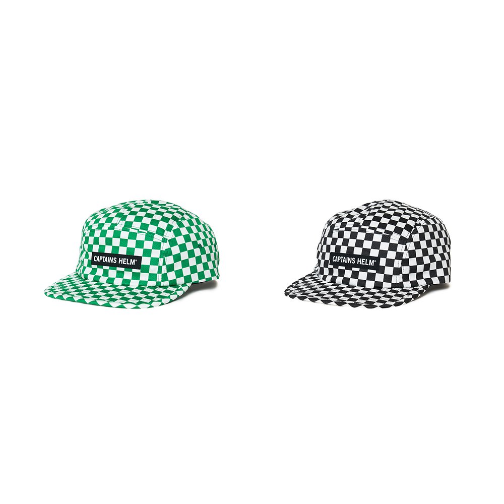 CAPTAINS HELM #CHECKER JET CAP - CAPTAINS HELM WEB STORE