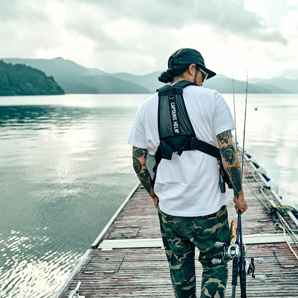 AREA241 × CAPTAINS HELM #BLACKBASS CHASER TOOL BAG - CAPTAINS HELM AREA241 × CAPTAINS HELM #BLACKBASS CHASER TOOL BAG - CAPTAINS HELM