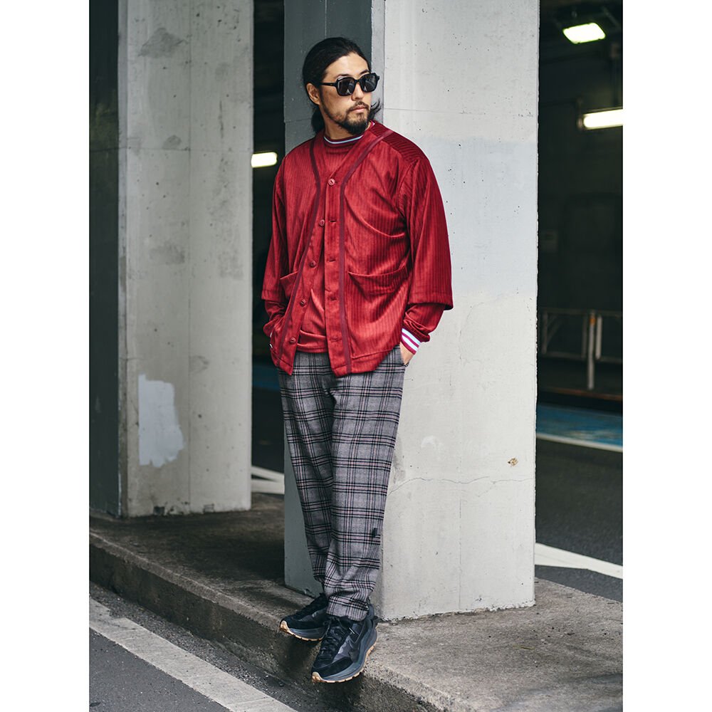 captains helm tec warm check pants パンツ - スラックス