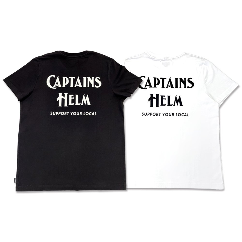 CAPTAINS HELM #STANDARD LOGO TEE - CAPTAINS HELM WEB STORE