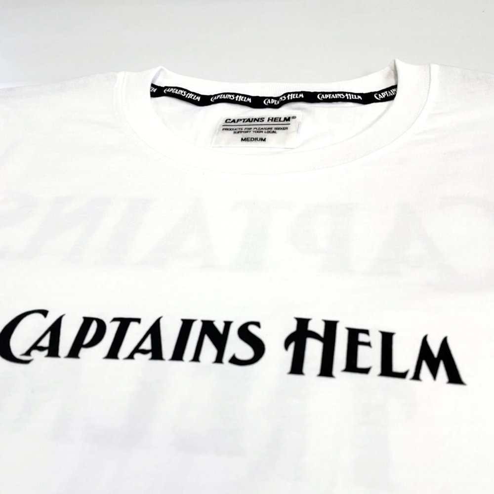 CAPTAINS HELM #STANDARD LOGO TEE - CAPTAINS HELM WEB STORE