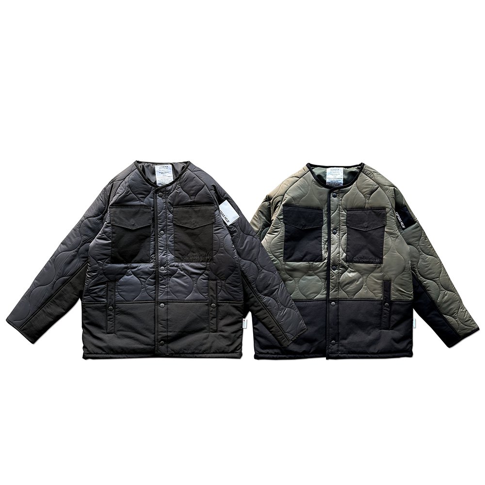 CAPTAINS HELM　#MIL QUILTED WARM JKT