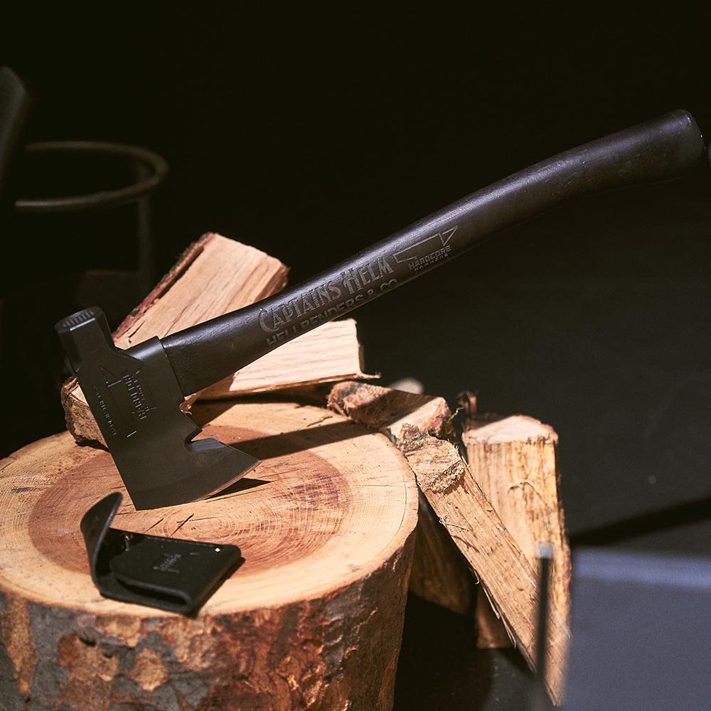 HELLBENDERS&CO × CAPTAINS HELM　#Blackout Hatchet, made by HARDCORE HAMMERS  - CAPTAINS HELM WEB STORE