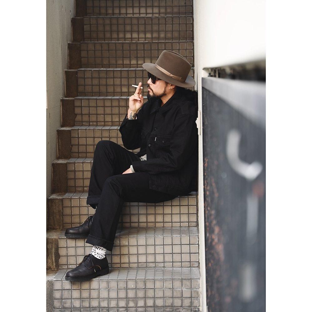 CAPTAINS HELM CHEMICAL DENIM SH ブラック - メルカリ