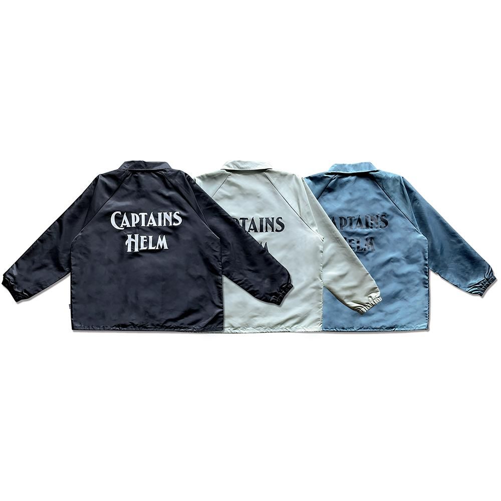 CAPTAINS HELM #LOGO COACH JACKET - CAPTAINS HELM WEB STORE