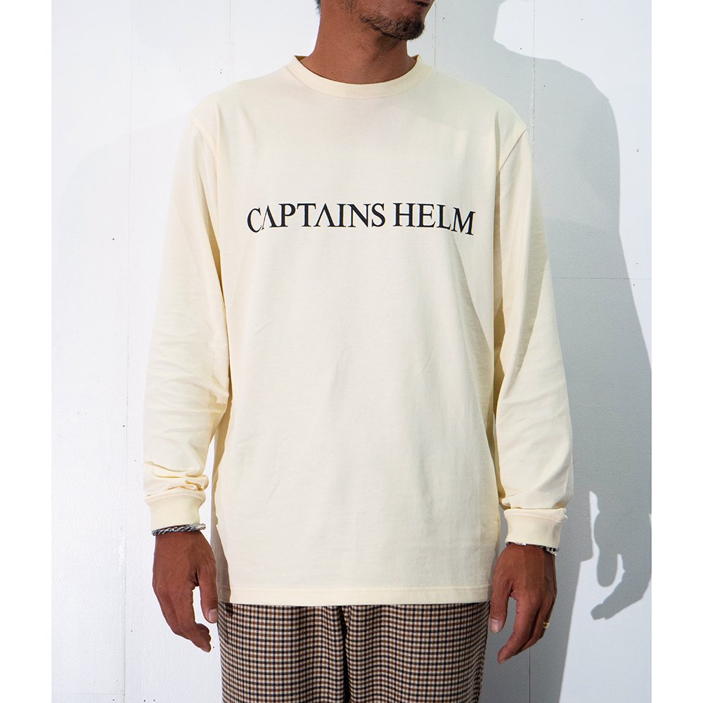 23SS CAPTAINS HELM LOGO & MASK TEE Tシャツ-